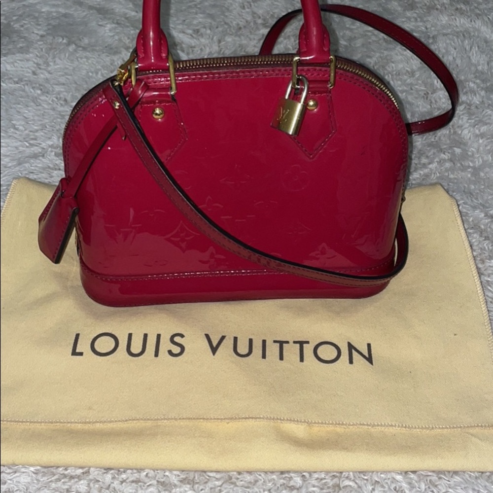 Pink Louis Vuitton Alma BB